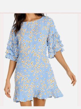 Revolve Faithfull The Brand Serafina Mini Dress Size 8